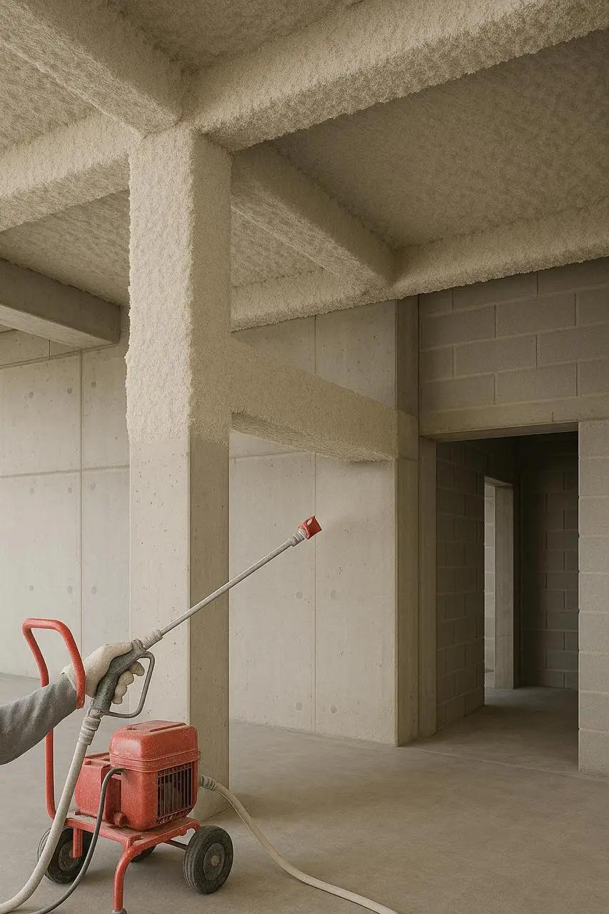 Protipožární nástřiky a nátěry